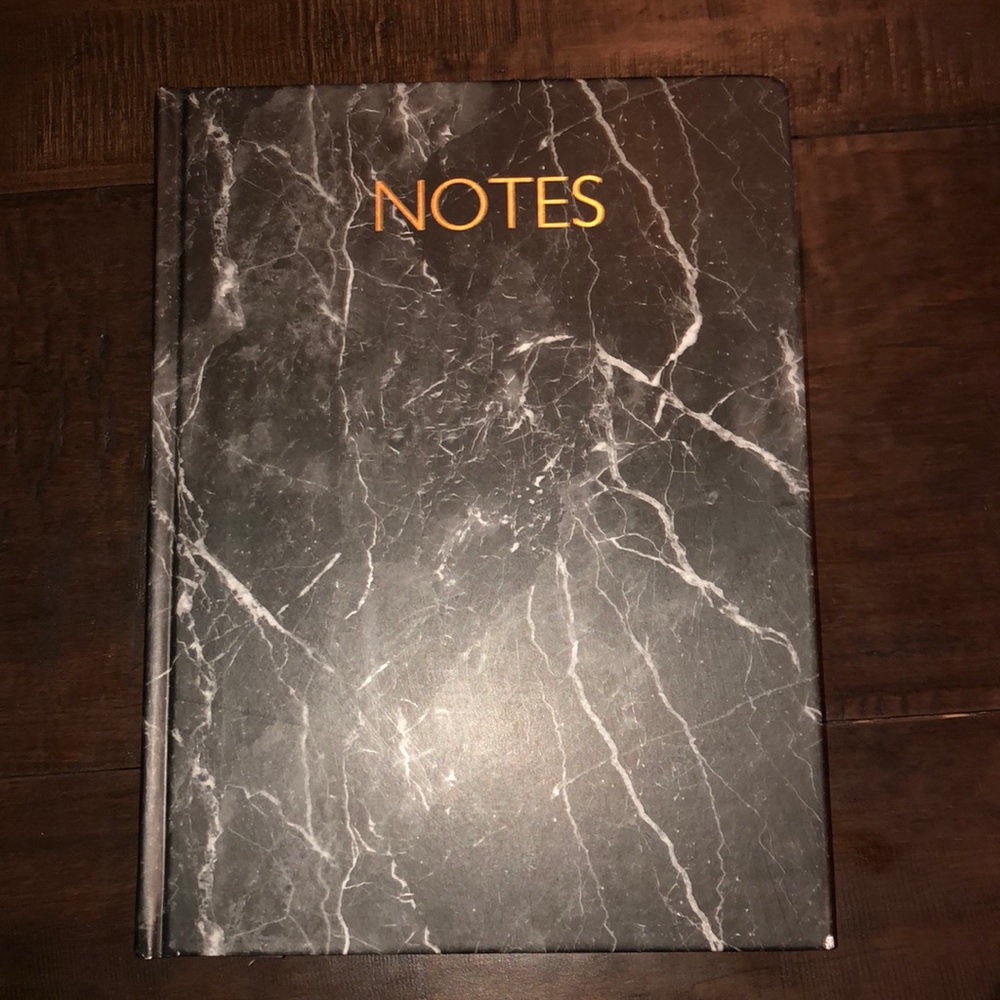 Marble College Ruled Notebook